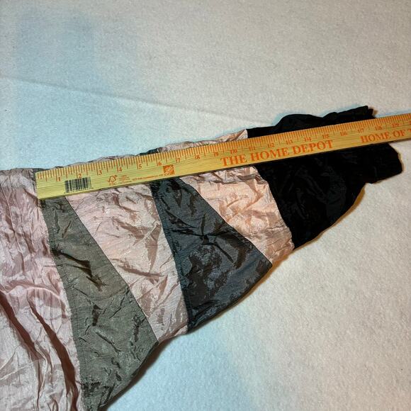 Ellesse Vintage Windbreaker Jacket Size 8 Pink Gray Black Blue - Picture 7 of 8